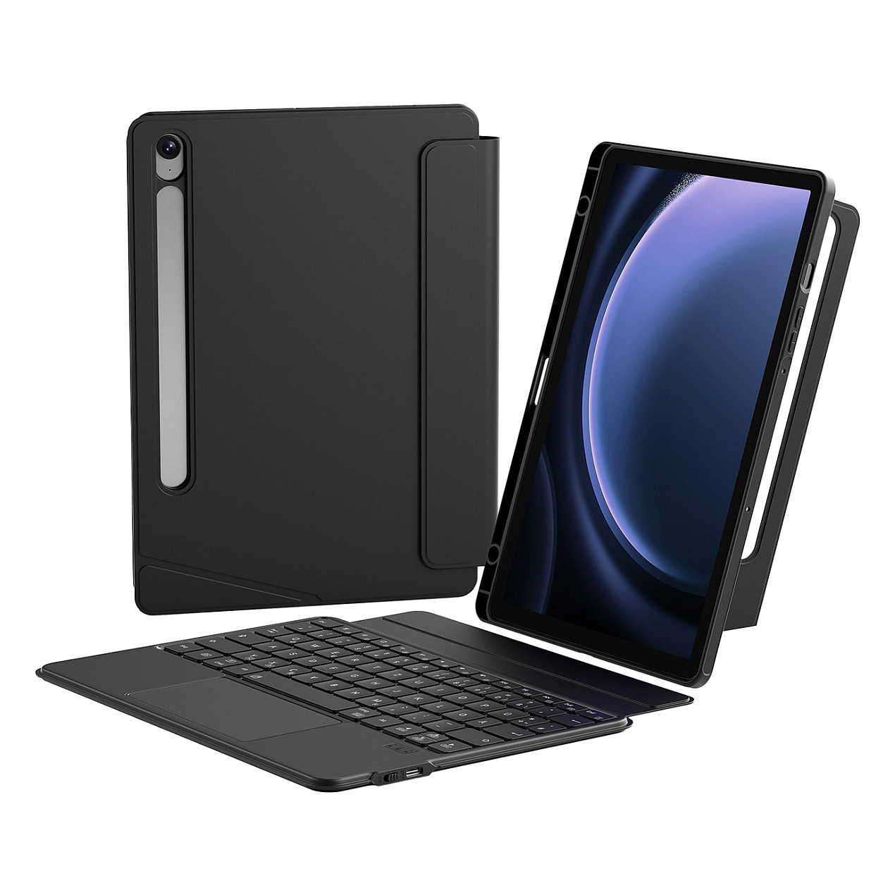 inateck N0064_black Galaxy Tab Tastatur mit Touchpad