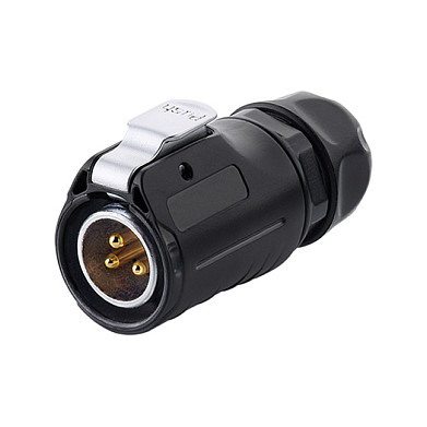 Good Connections Industrie-Stecker S1 - Power 3-Pin M20