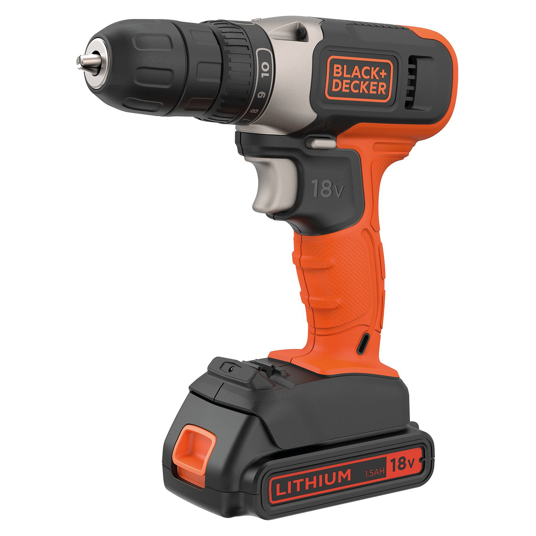 Black&Decker Akku-Bohrschrauber 18V 1.5Ah BCD001C1