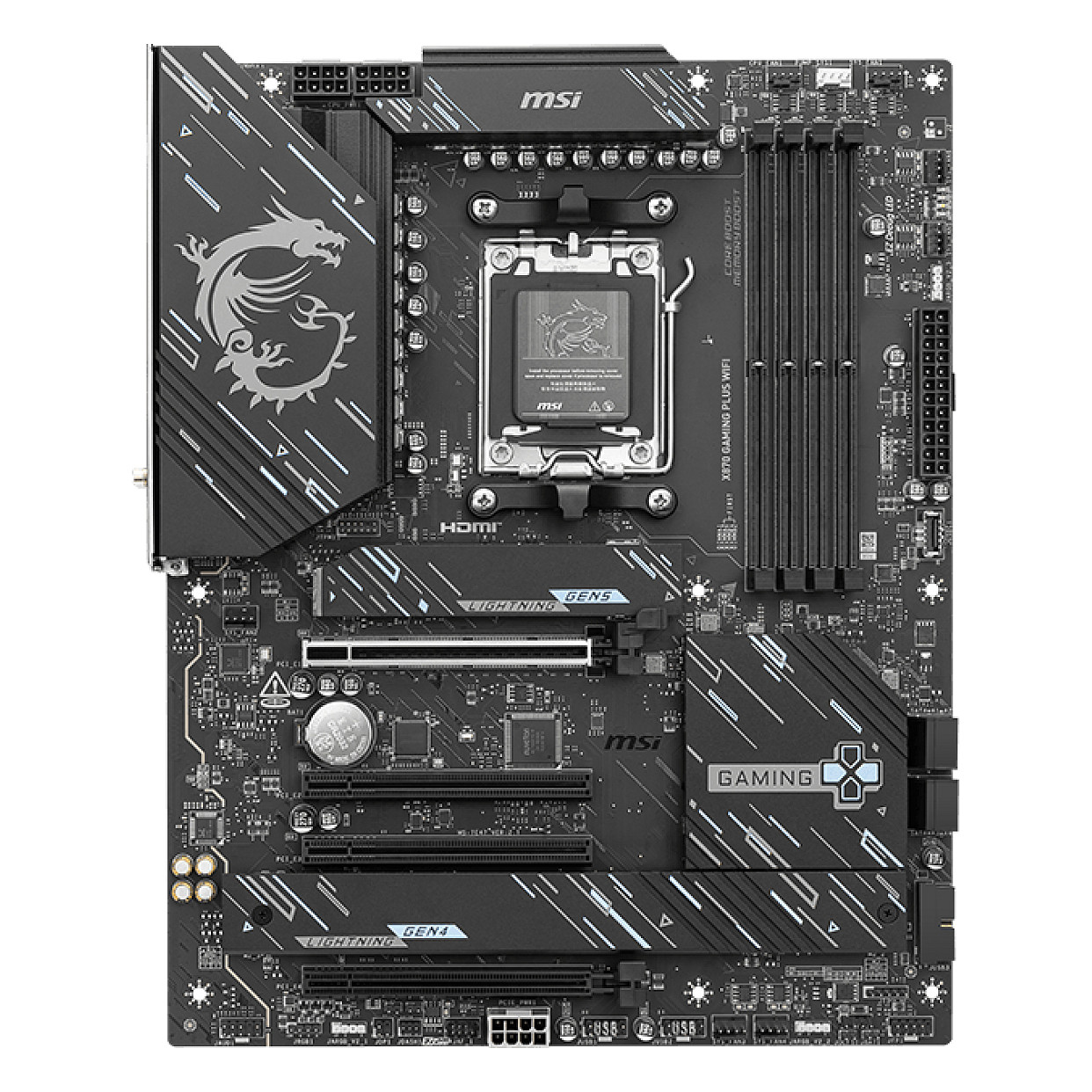 MSI X870 GAMING PLUS WIFI motherboard