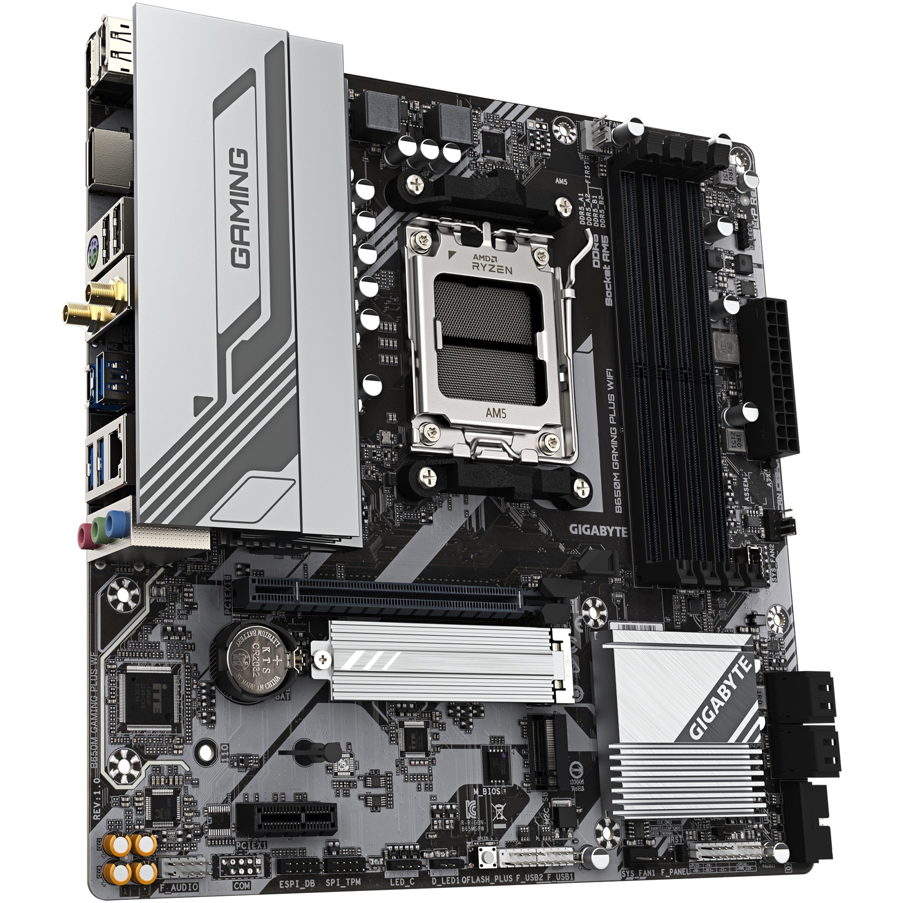 GIGABYTE B650M GAMING PLUS WIFI, Gigabyte B650M GAMING B650M WF (BILD3)