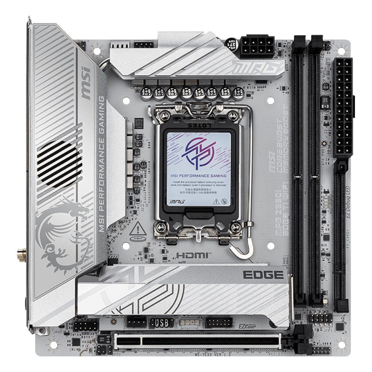 MSI MPG Z890I EDGE TI WIFI motherboard