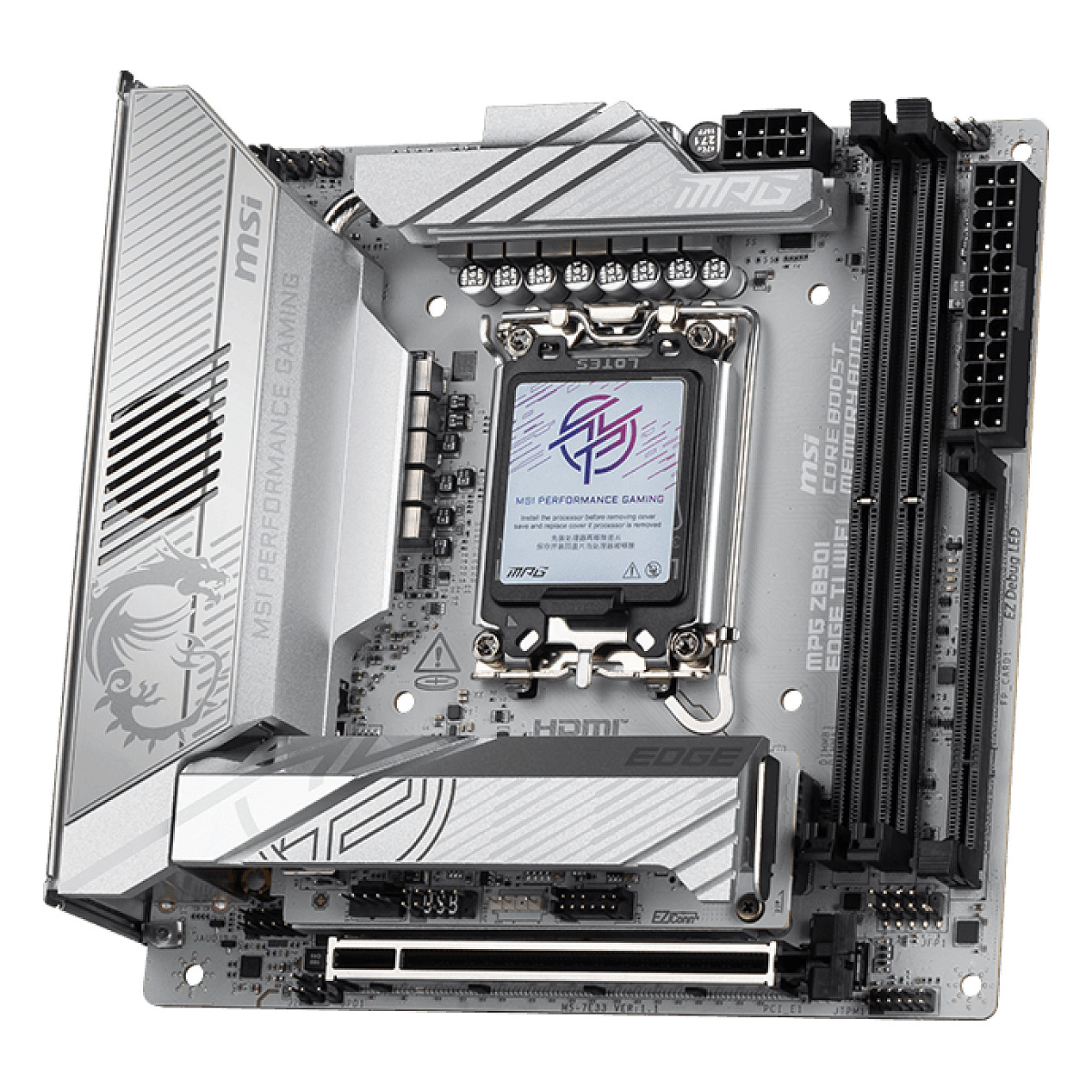MSI MPG Z890I EDGE TI WIFI motherboard