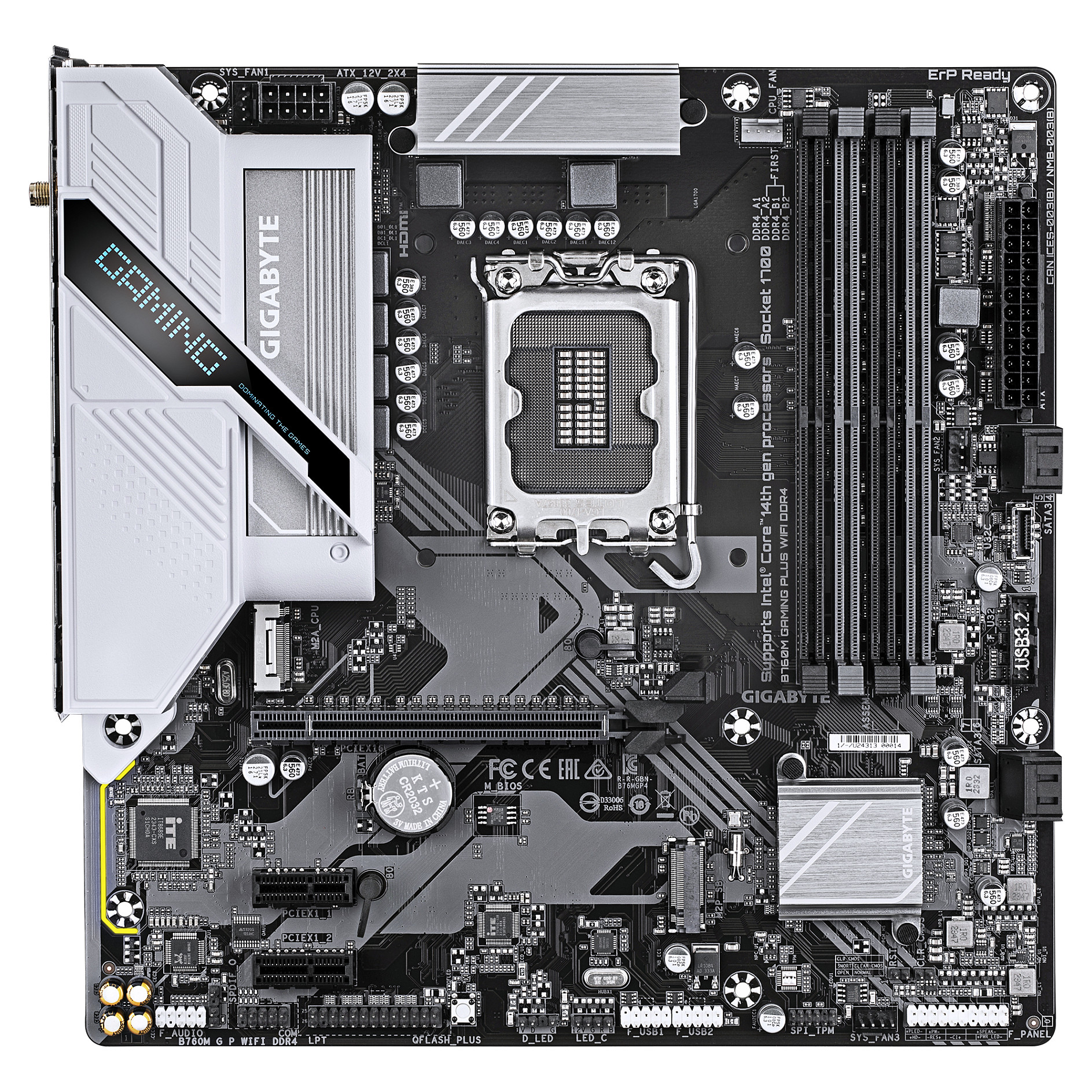 GIGABYTE B760M GAMING PLUS WIFI DDR4