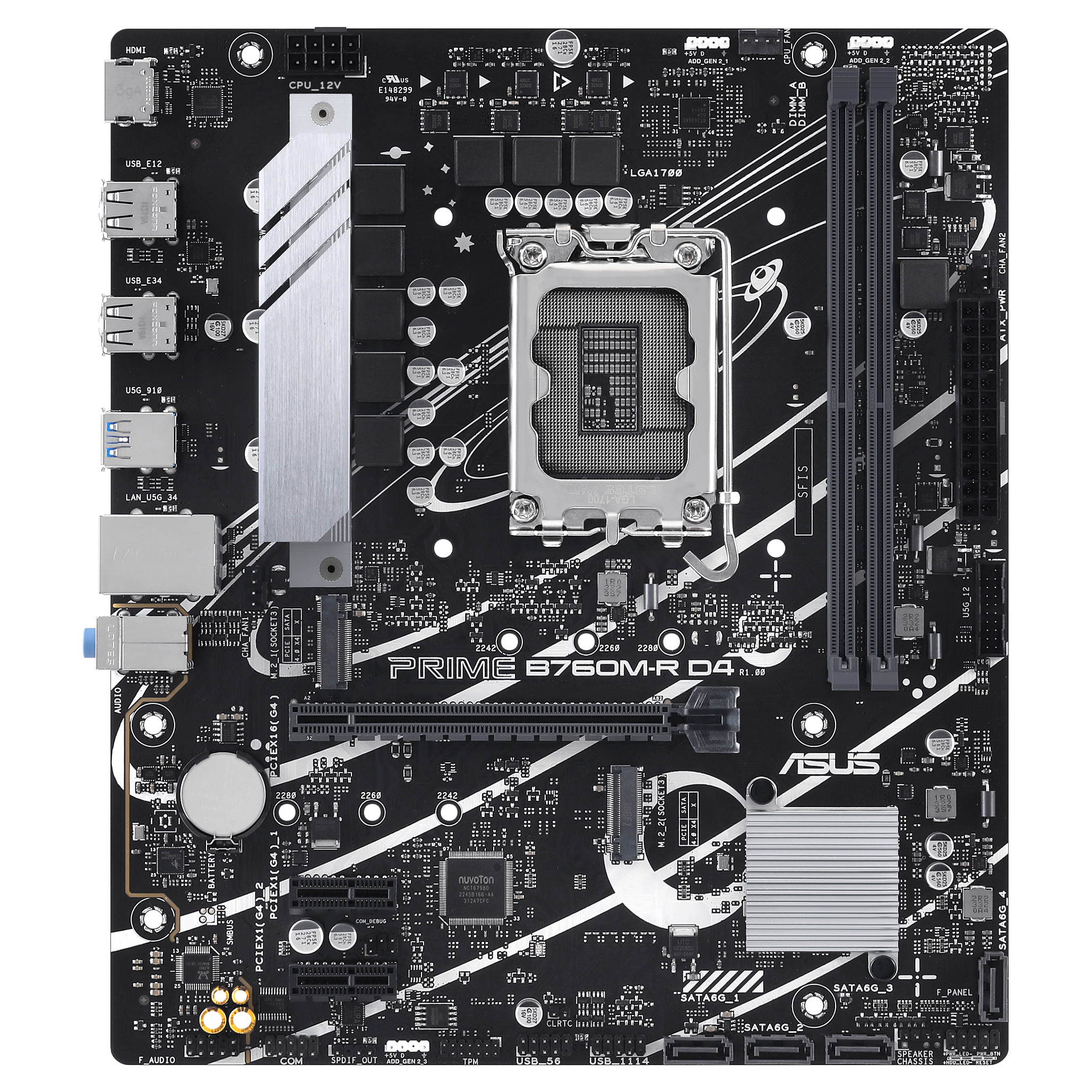 ASUS PRIME B760M-R D4