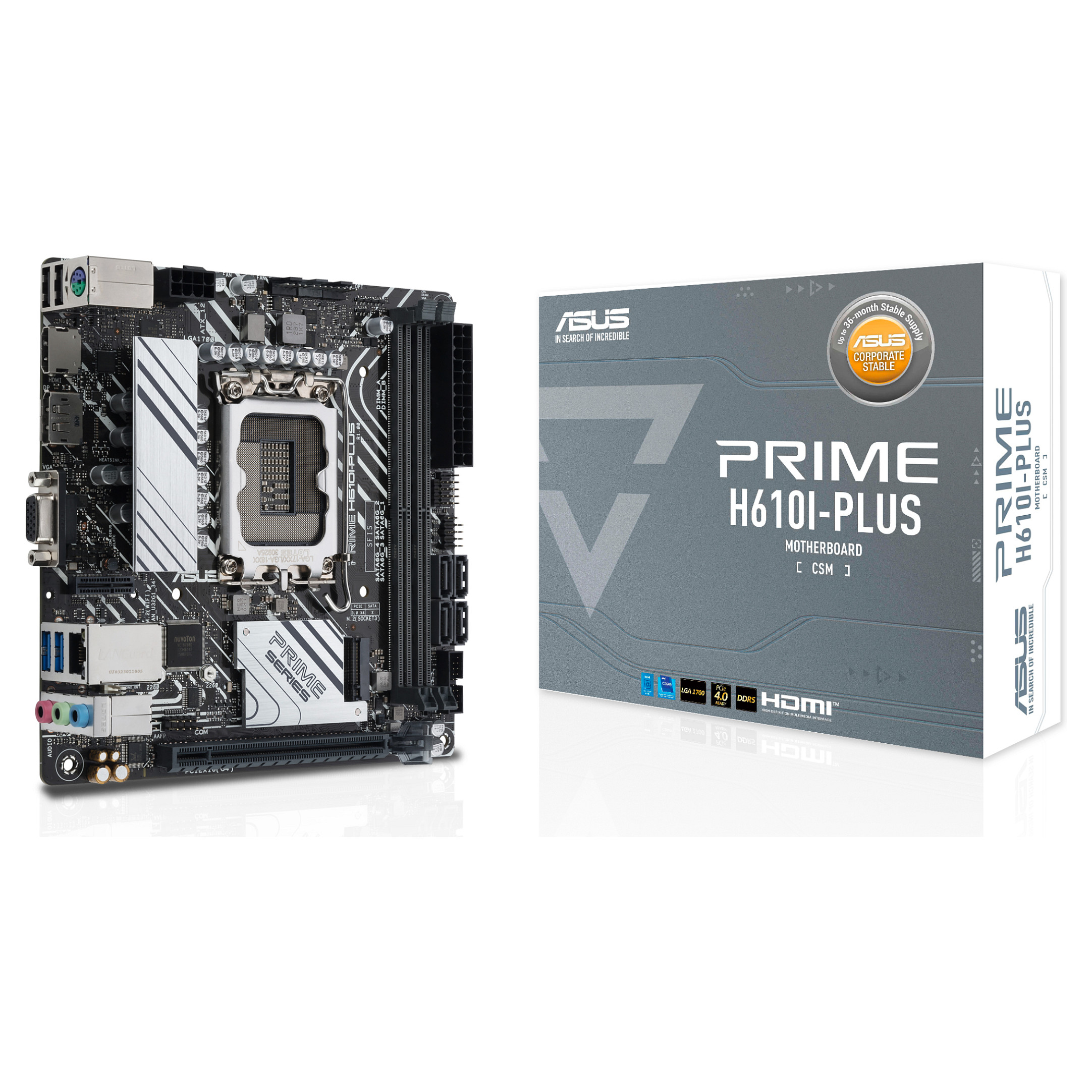 ASUS PRIME H610I-PLUS-CSM