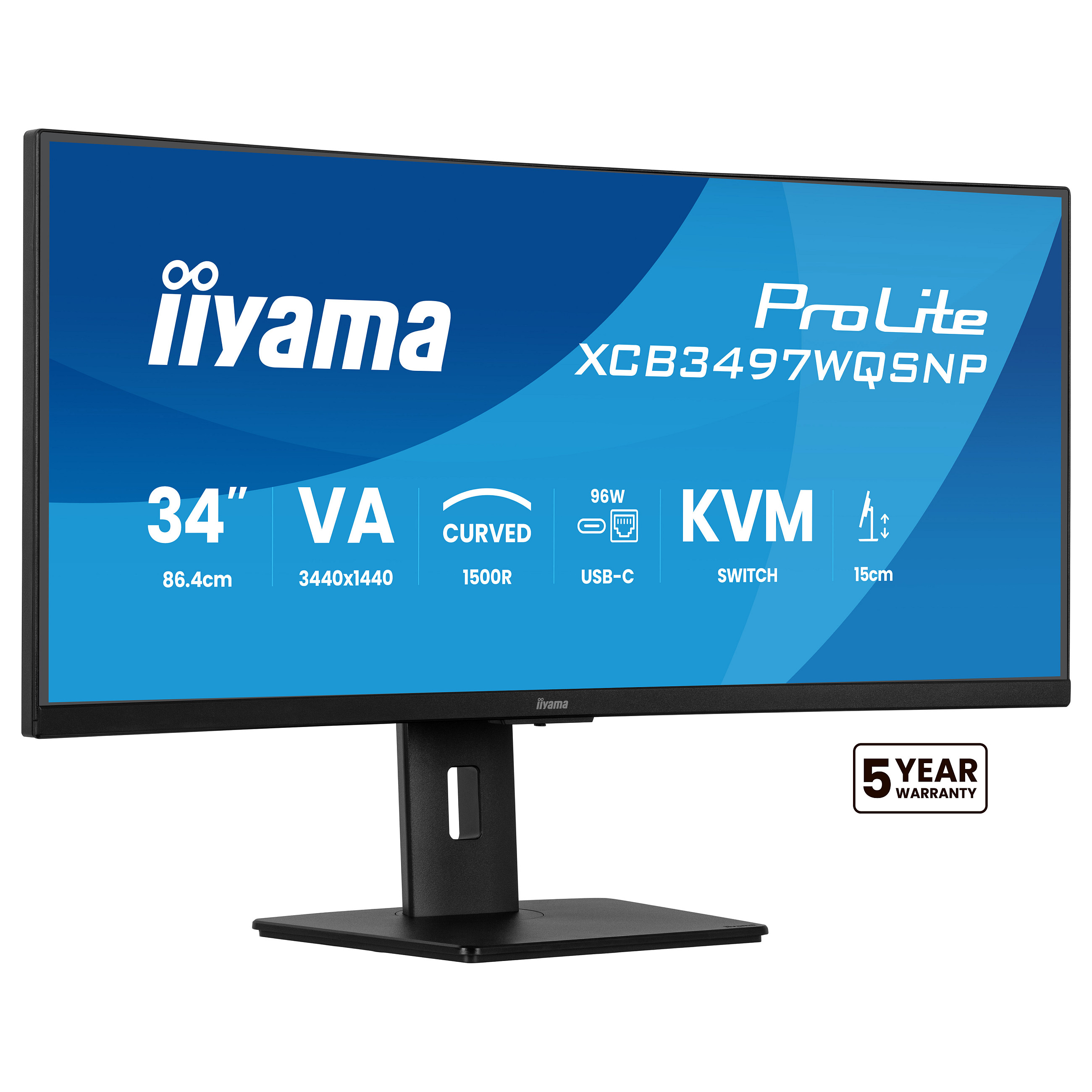iiyama ProLite XCB3497WQSNP-B1 computer monitor