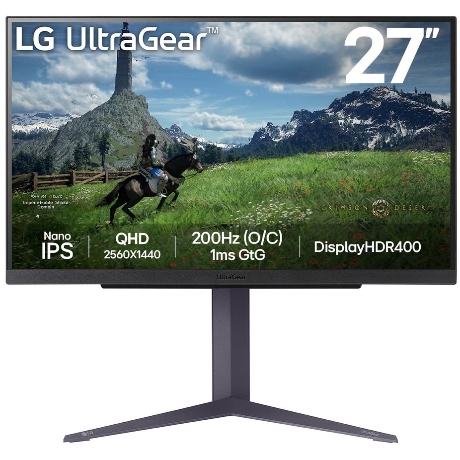8806096175316 - Electronics UltraGear 27GS85QX-BAUE (684 cm (27 Zoll) dunke rau wqhd ips hdmi dp USB-Hub 180Hz Panel) (27GS85QX-BAEU ) - LG 8806096175316 - Electronics UltraGear 27GS85QX-BAUE (684 cm (27 Zoll) dunke rau wqhd ips hdmi dp USB-Hub 180Hz Panel) (27GS85QX-BAEU ) - LG