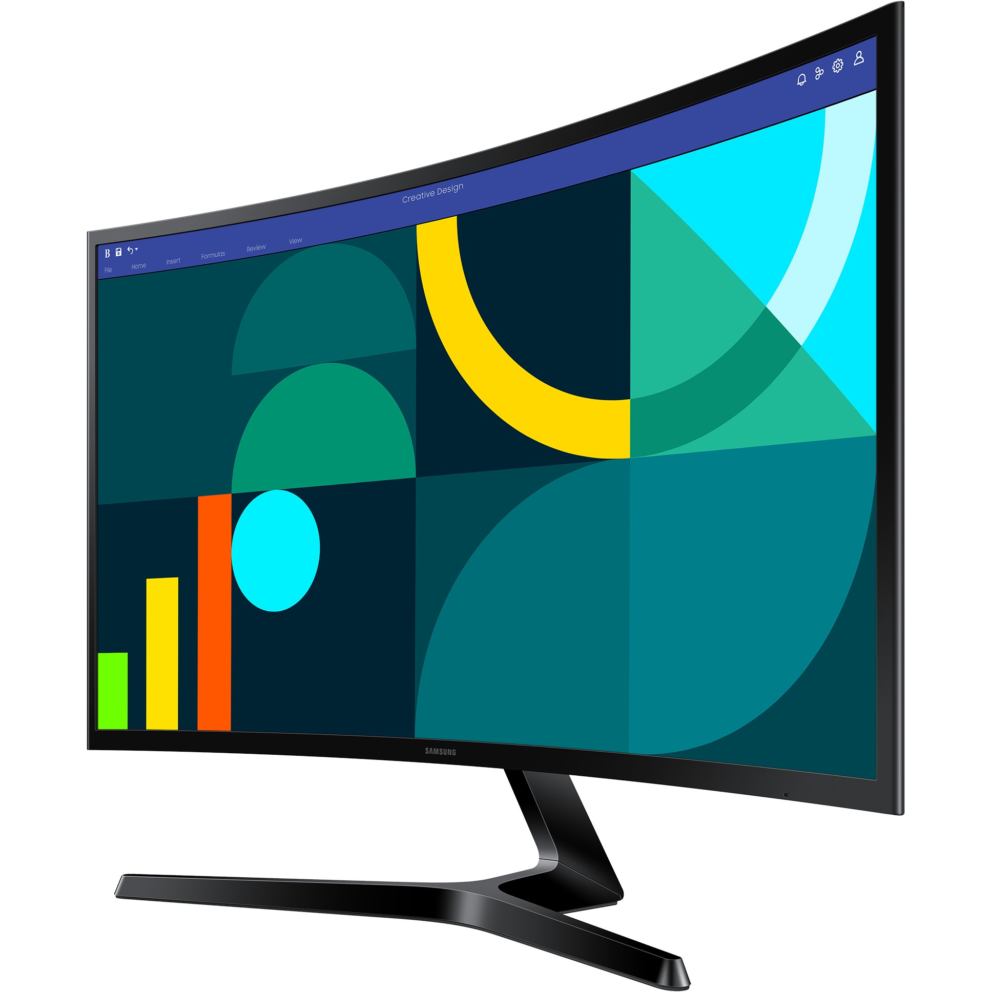 Samsung S36GD computer monitor, SAMSUNG LS27D366GAUXEN  (BILD2)