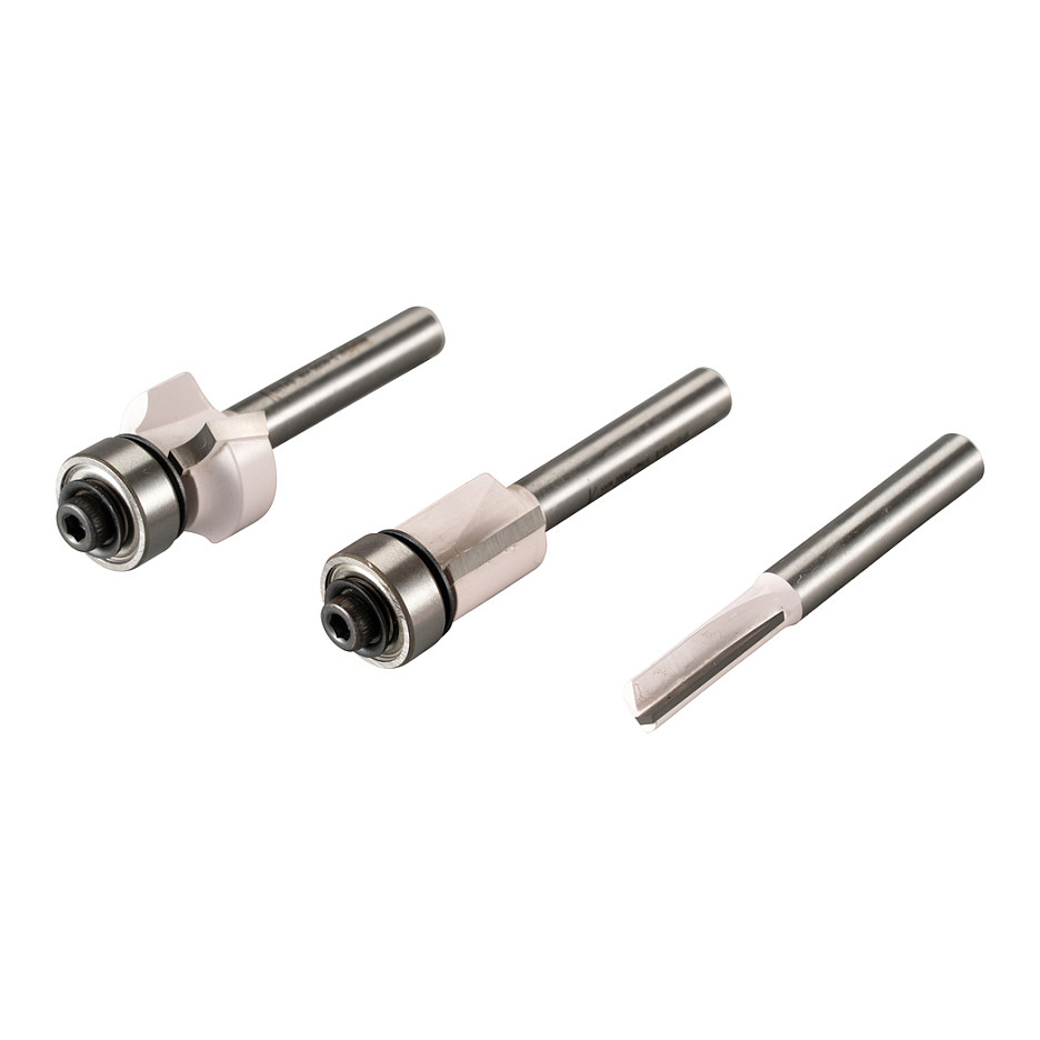 Makita Fräser-Set 3-tlg. 6mm Werkzeuge