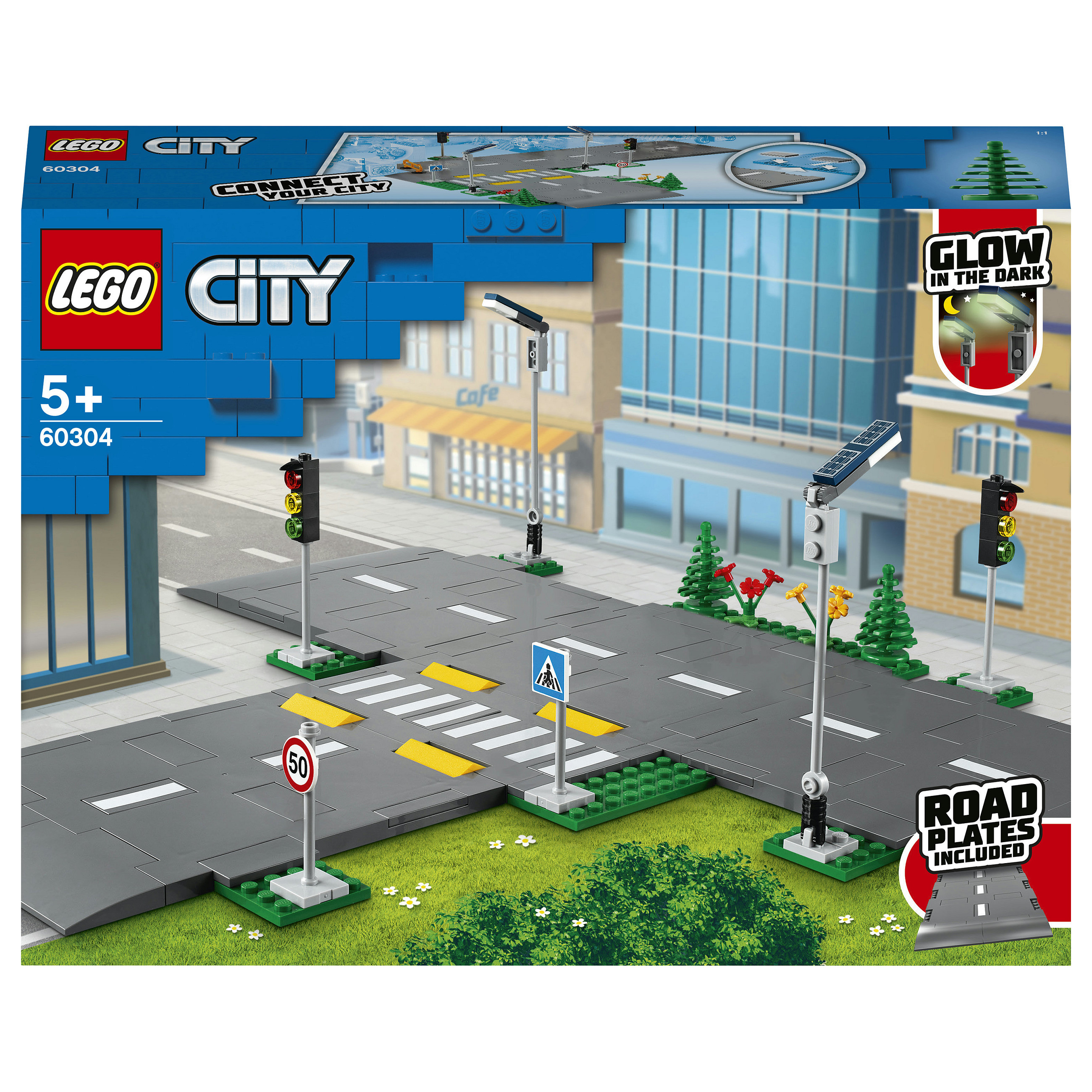 LEGO City Road Plates Spielwaren