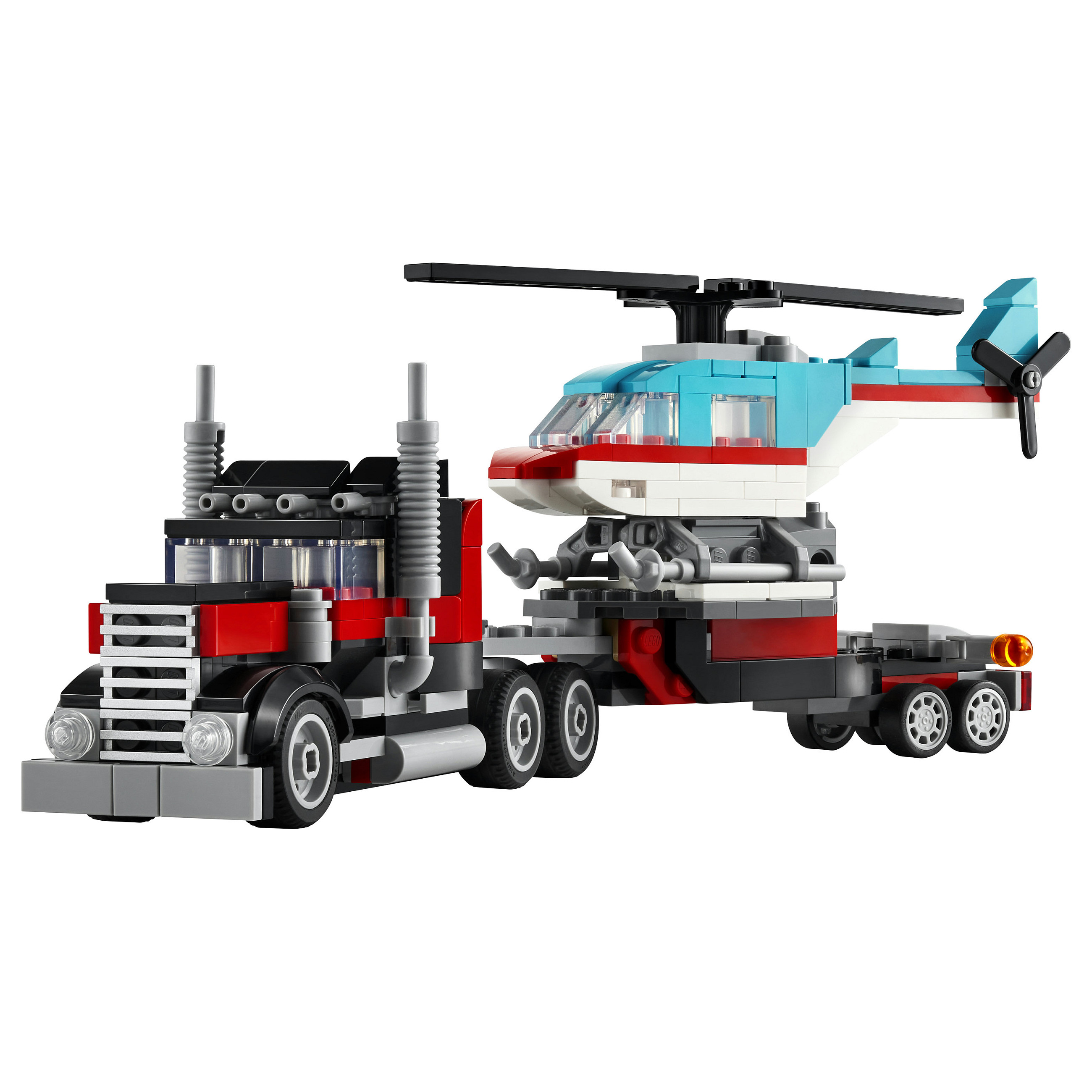 LEGO Creator Flatbed Truck with Helicopter