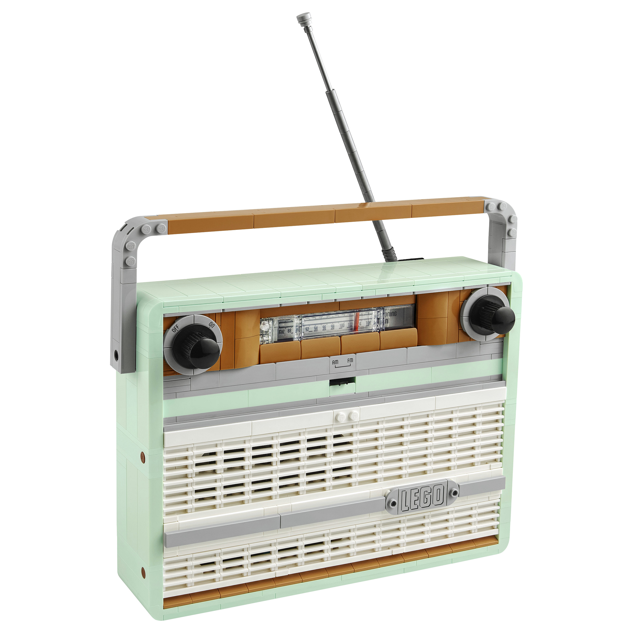 LEGO Icons 10334 Radio w stylu retro