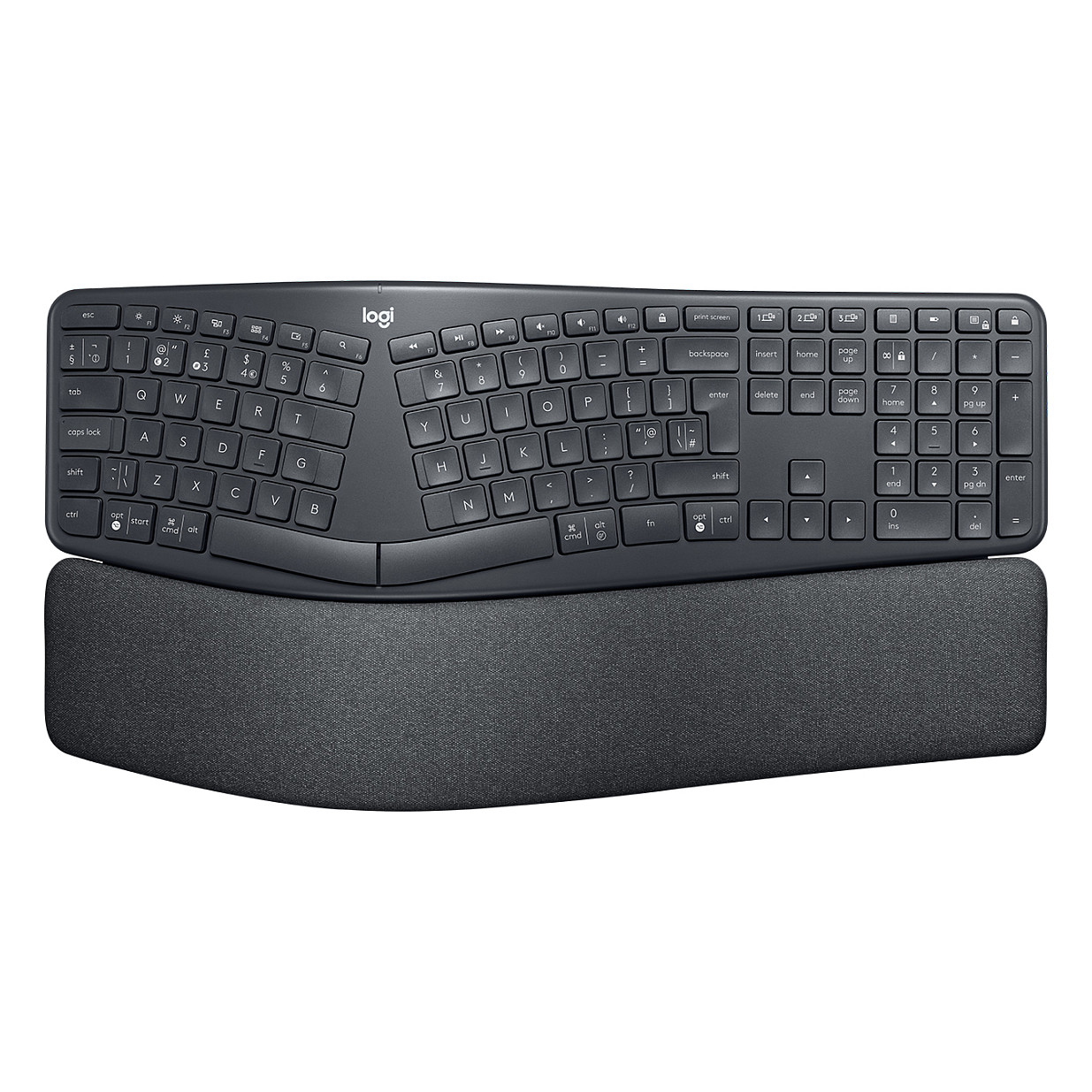 NL Logitech K860 Wireless Keyboard Ergo US Layout