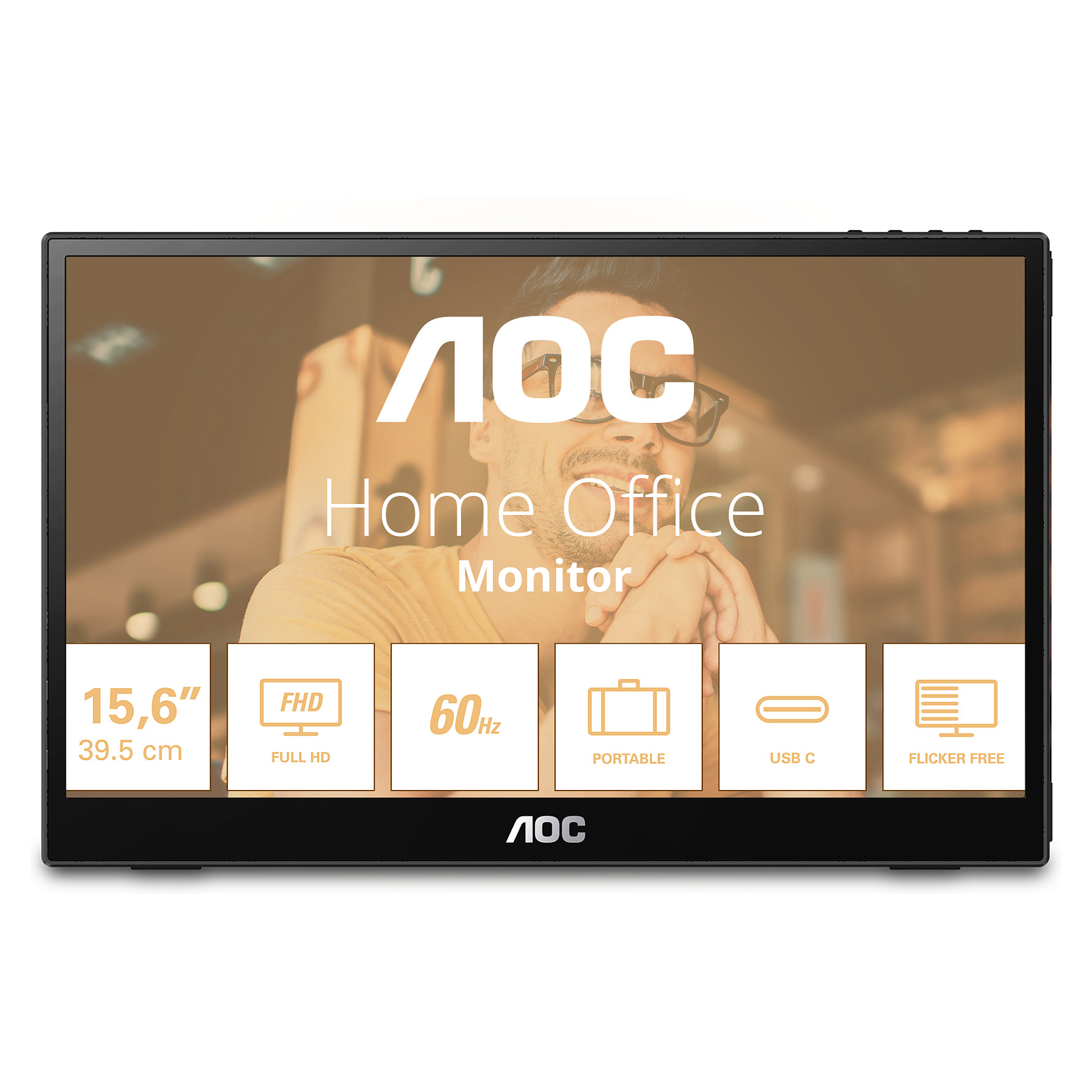 AOC 16T3EA portable TV/monitor