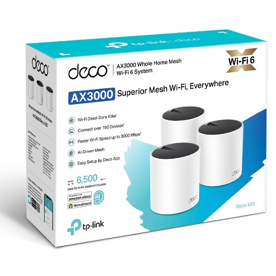 TP-Link Deco X55 (3er-Pack), TP-Link DECO X55 DECO X55 (BILD3)