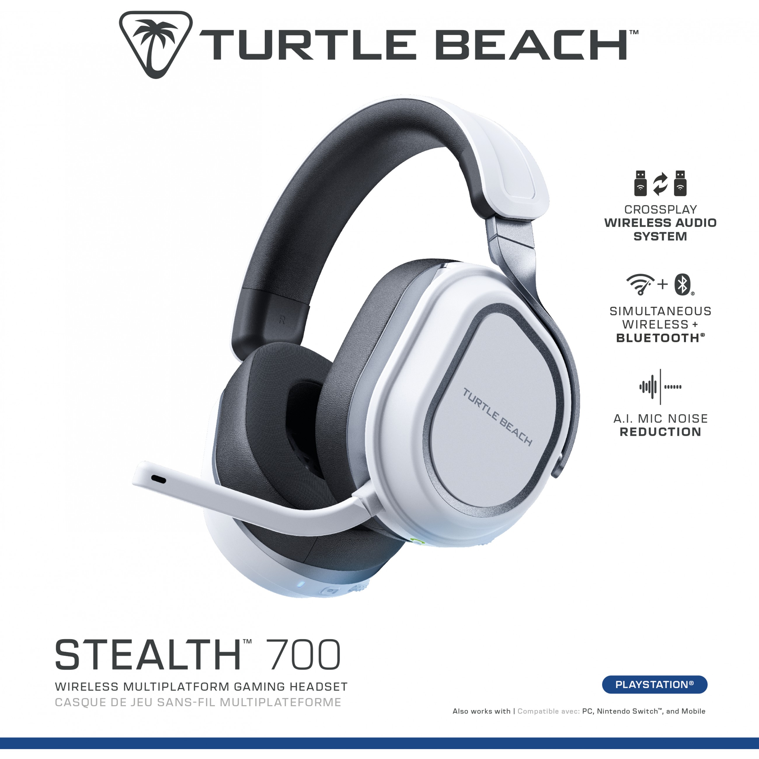 Turtle Beach Stealth 700 GEN 3 PlayStation. wei, Turtle  (BILD5)