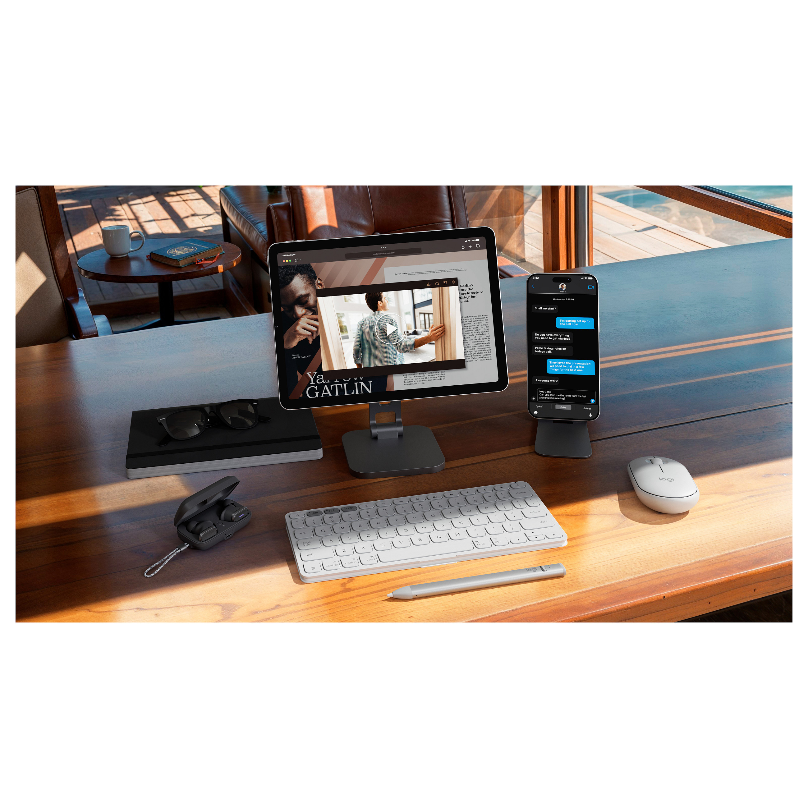 Logitech 920-013005 mobile device keyboard Mäuse & Tastaturen