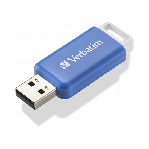 STICK 64GBUSB 2.0 Verbatim DataBar Blue