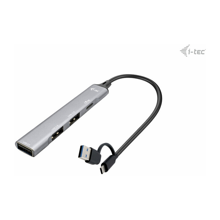 D I-TEC USB-A/USB-C 4 PORT HUB