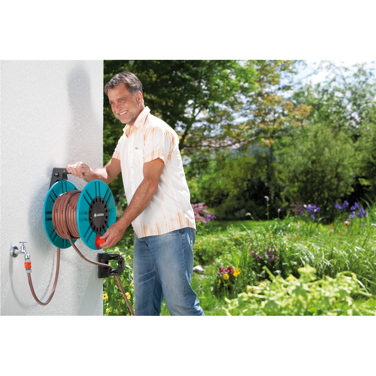 Gardena 2650-20 garden hose reel