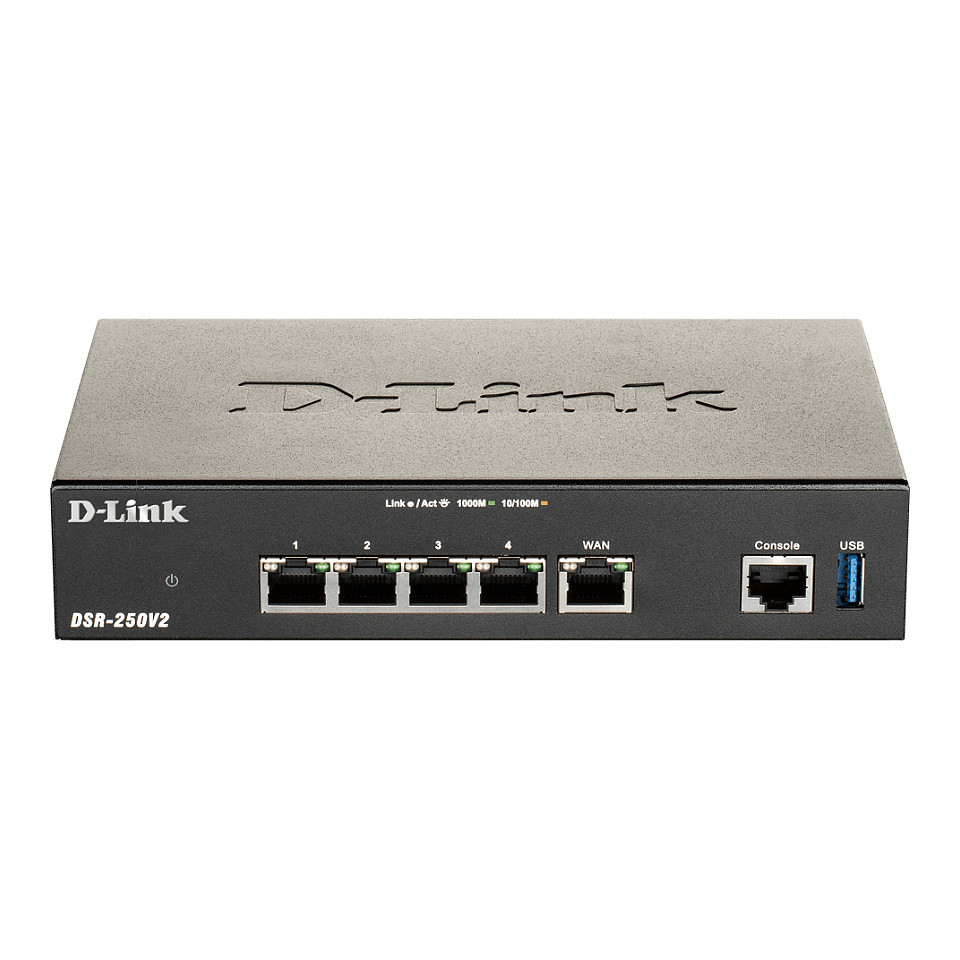 D-Link DSR-250V2/E VPN Security Router