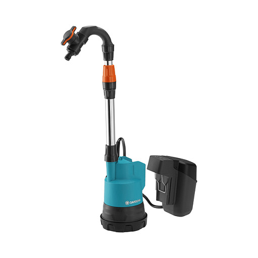Gardena Akku-Regenfasspumpe 2000/2 18V P4A solo Hobby & Freizeit