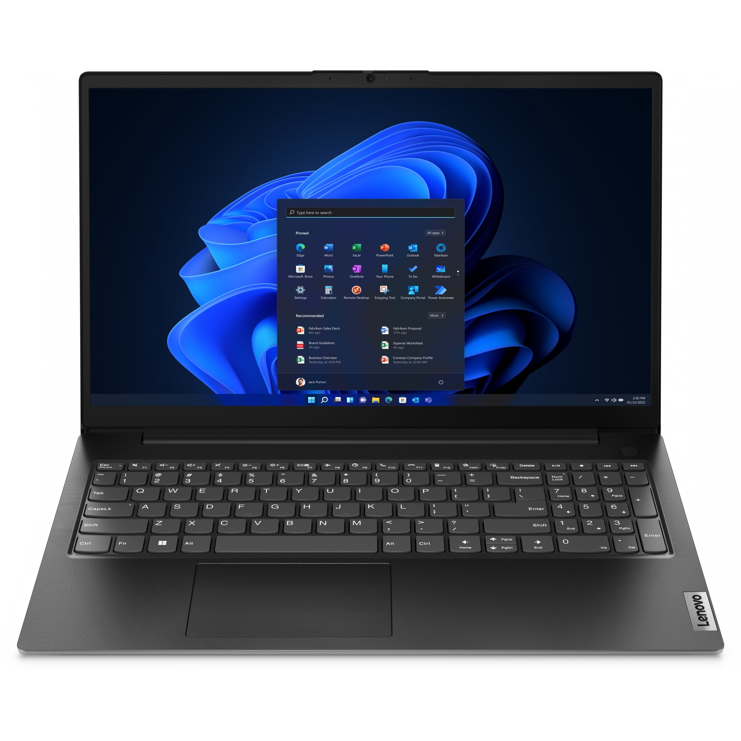 Lenovo V15 4rd Gen. 15.6 i3-1315U 8GB RAM 512GB SSD - Black QWERTY - 83A1006VRM