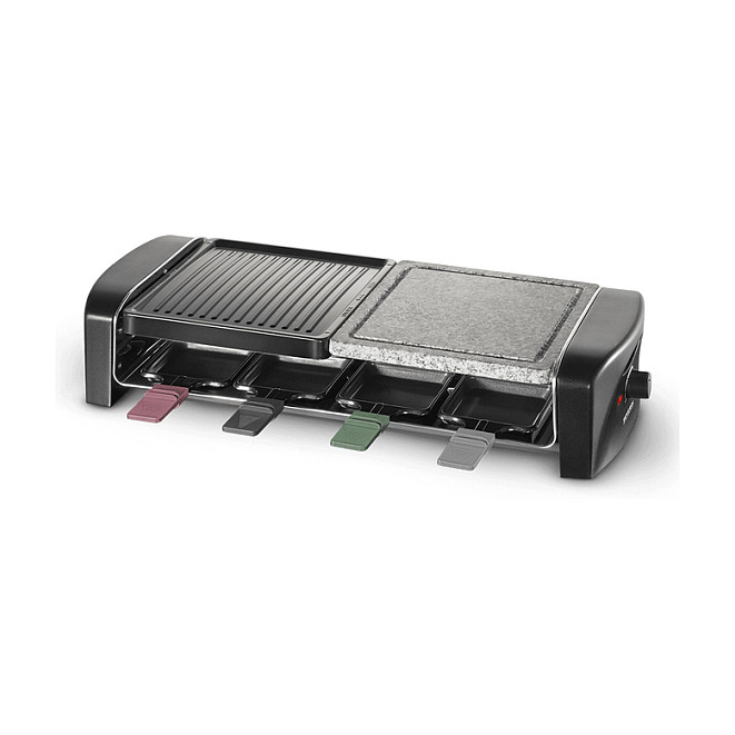 Severin RG 9645 Raclettegrill mit Naturgrillstein Haushaltskleingeräte