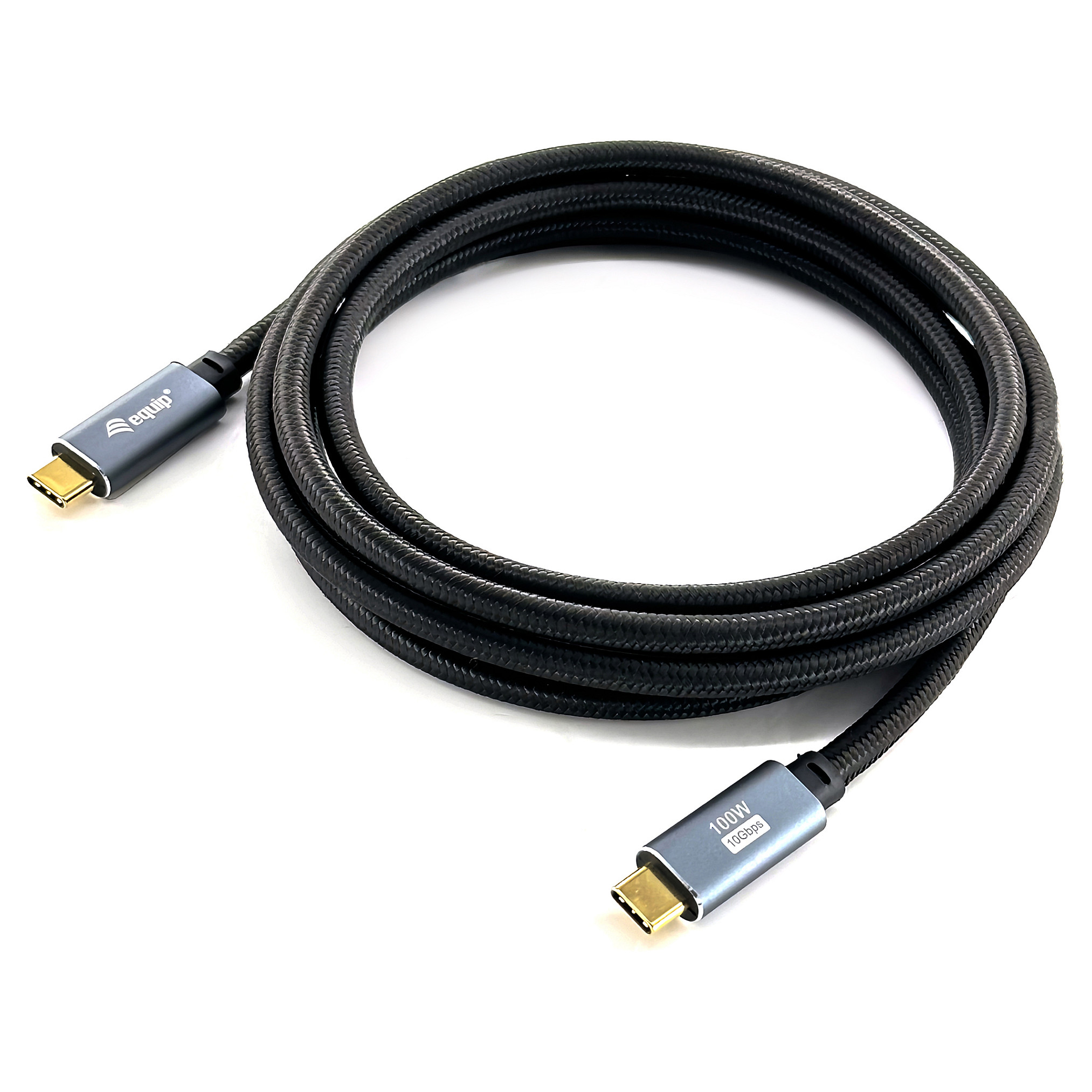 Equip Kabel USB-C 3.2 -> C St/St 2.00m 5A 4K/60Hz sw