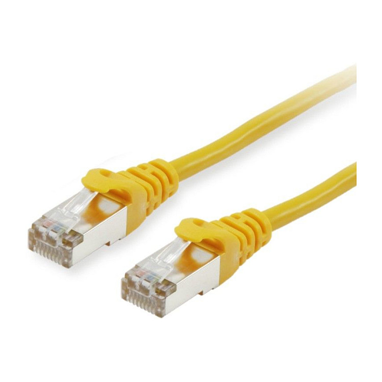 4015867165591 - Unbekannt - Equip 605563 RJ45 Netzwerkkabel Patchkabel cat 6 s ftp 025 m Gelb vergoldete Steckkontakte 1 St