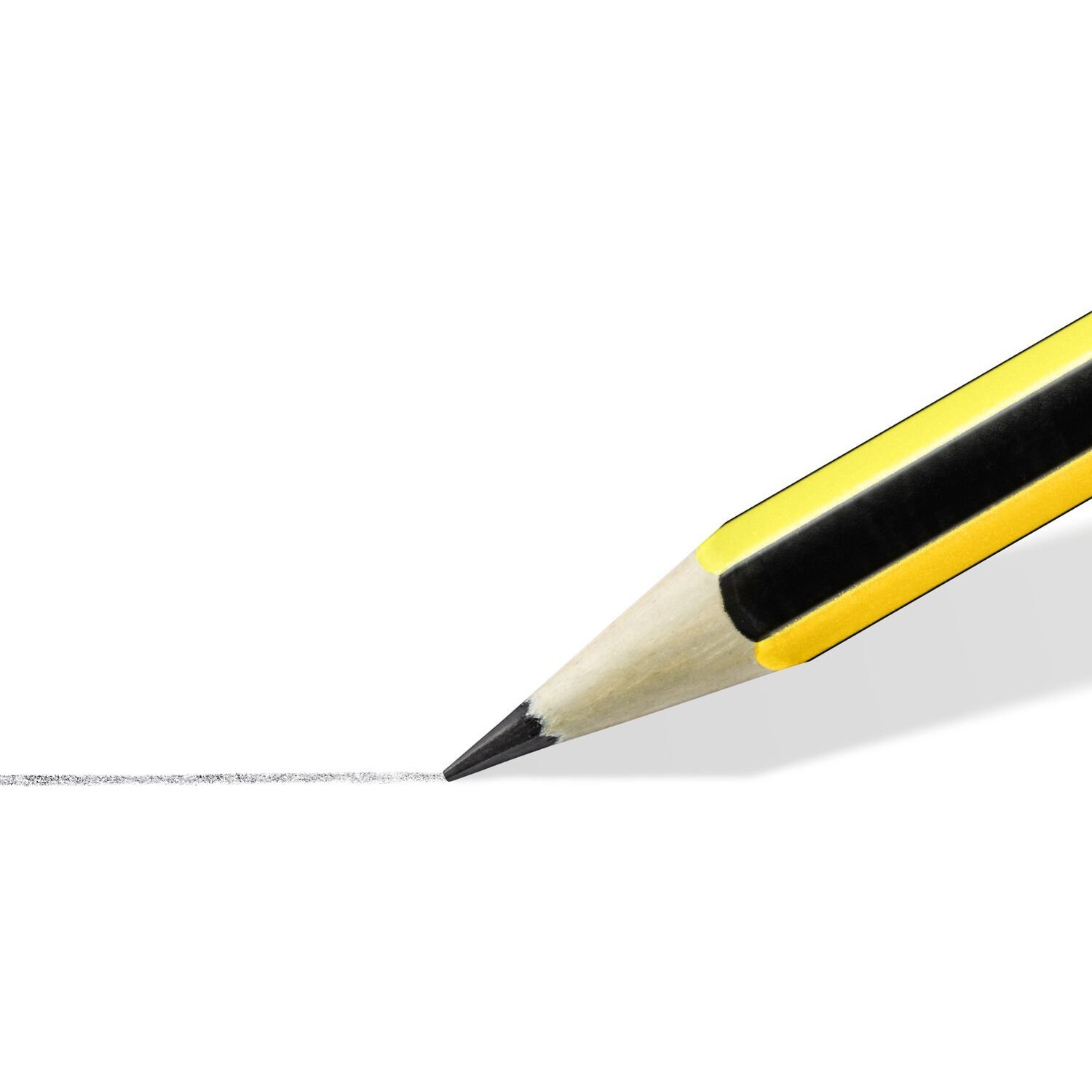 STAEDTLER Bleistift Noris 2H 100% PEFC 12 Stück Sechskant