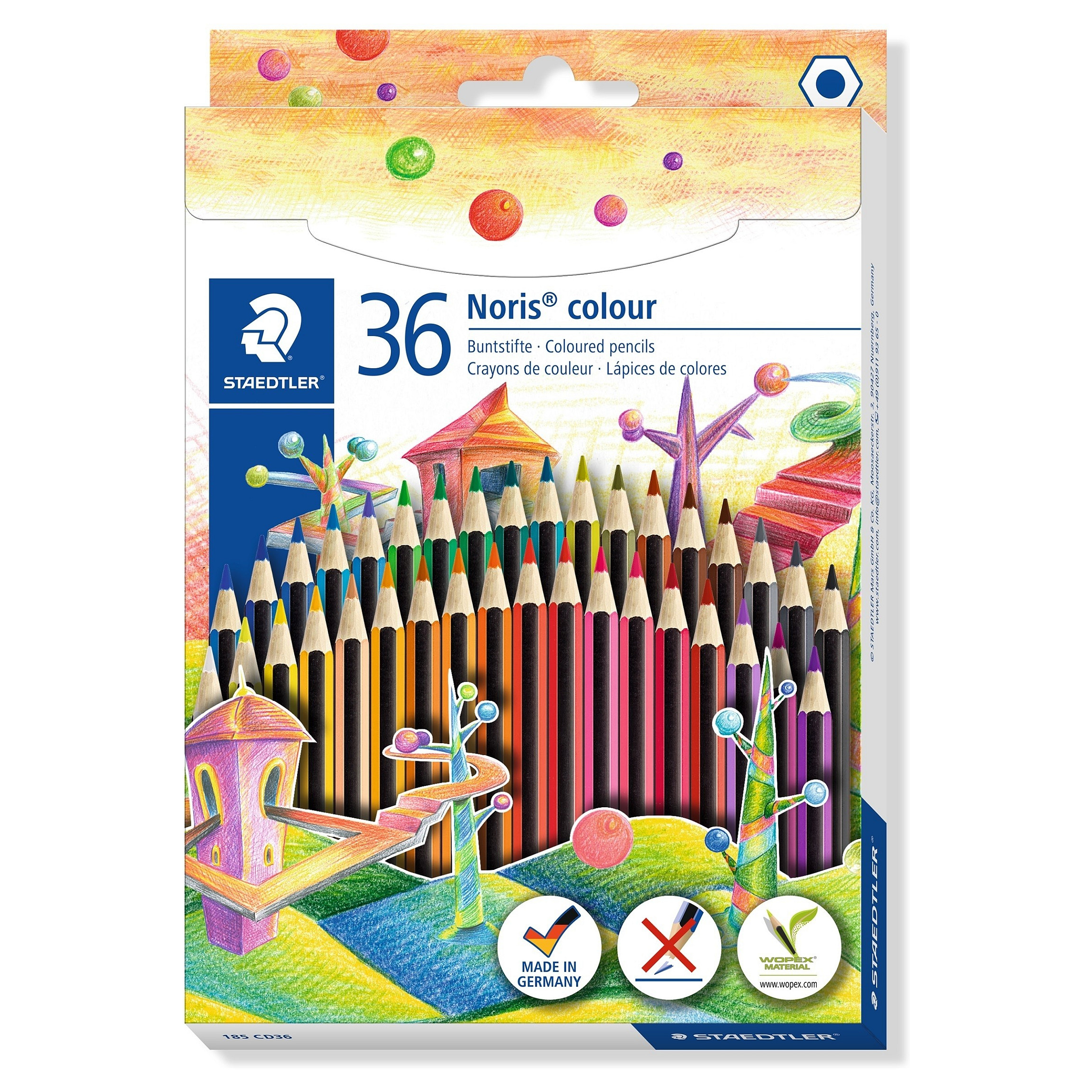 STAEDTLER Buntstift Noris colour Kartonetui 36 Stück Büro-Ausstattung