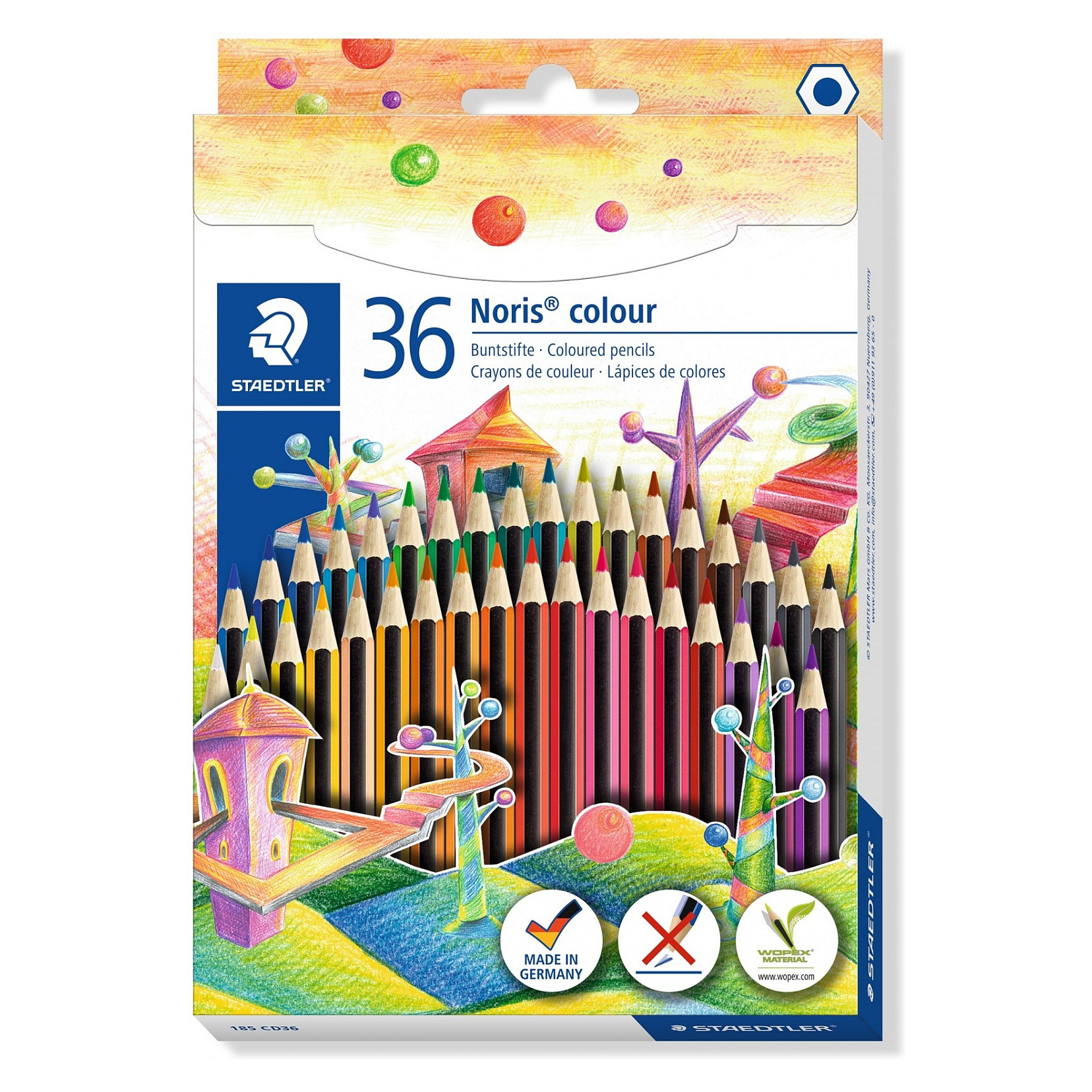 STAEDTLER Buntstift Noris colour Kartonetui 36 Stück