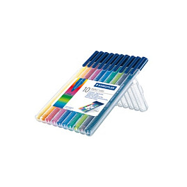 STAEDTLER Fasermaler triplus color 10St Box Büro-Ausstattung