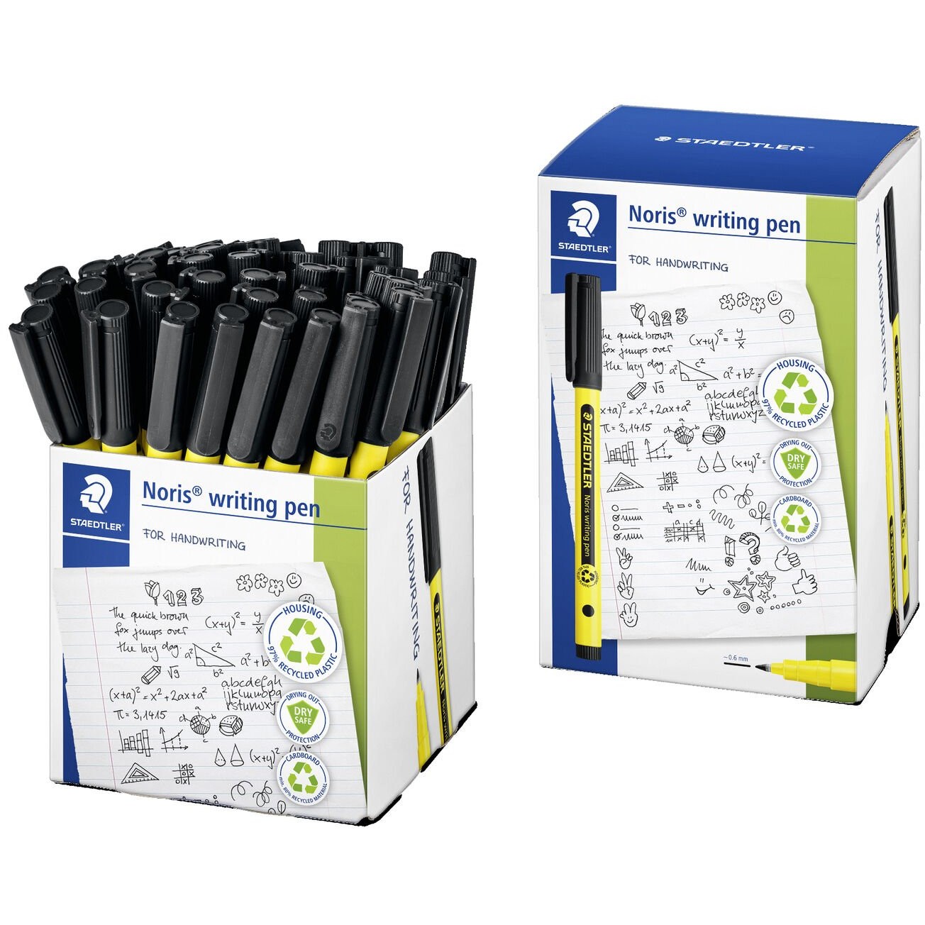STAEDTLER Noris writing pen Fineliner noir 0,6 mm