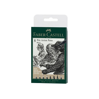 FABER-CASTELL Tuschestift Pitt Artist Pen Farbe 199 8x