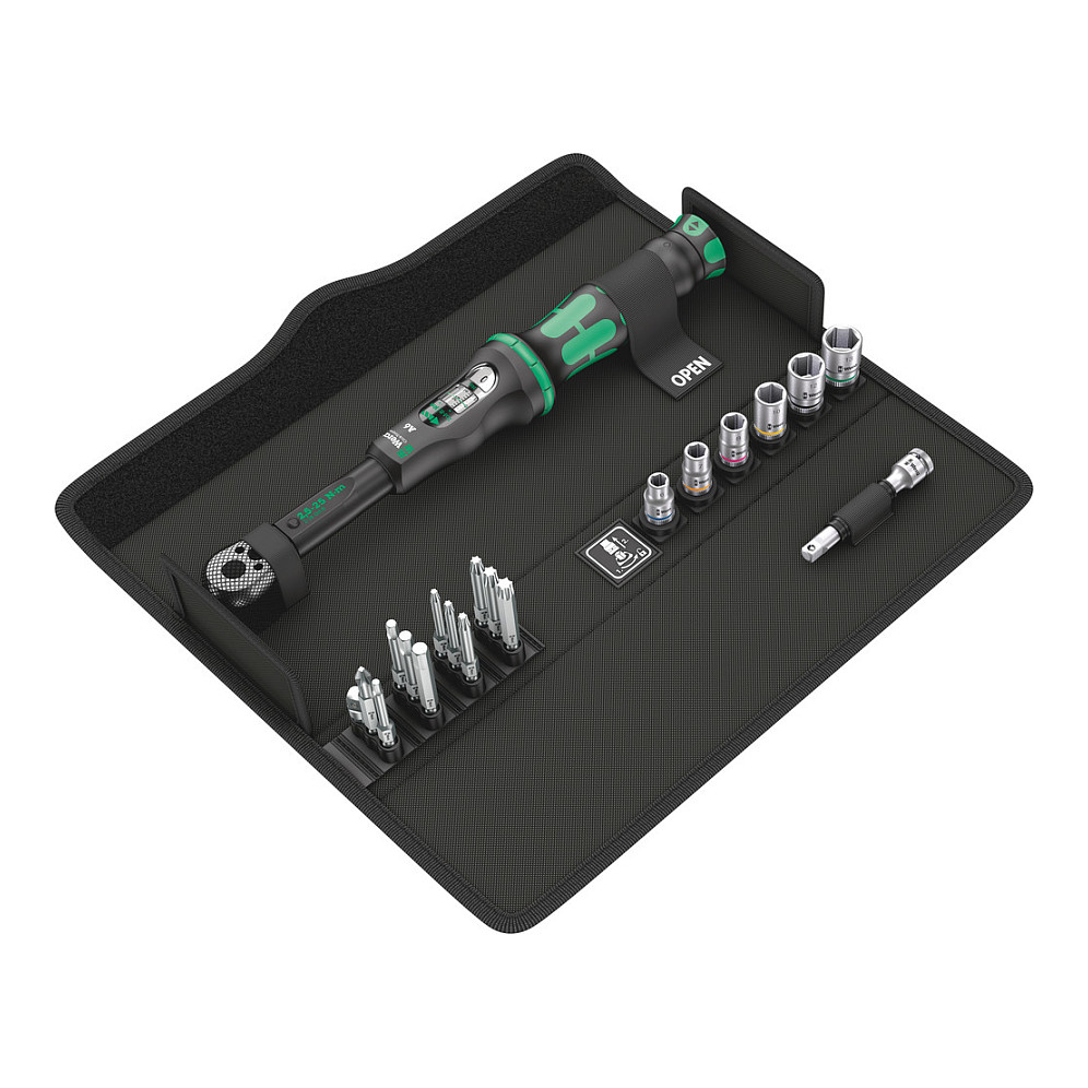 Wera Click-Torque A 6 Set 1.Drehmomentschlüs. 2.5-25Nm 20tlg
