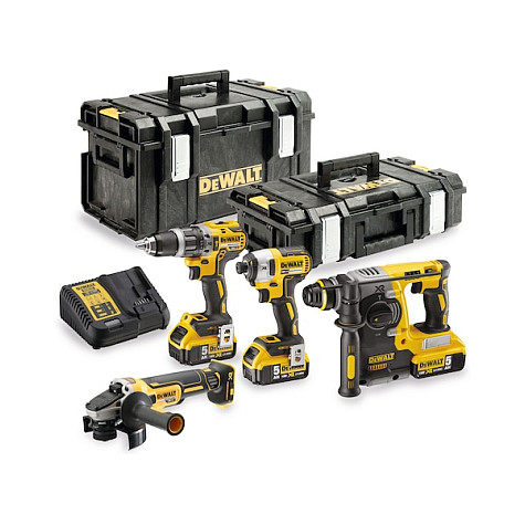 DEWALT Akku-Kombopack (4-tlg.). 18 Volt
