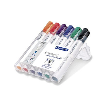 STAEDTLER Lumocolor Whiteboard-Marker 2.0 mm Mehrfarbig Büro-Ausstattung