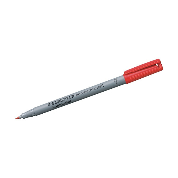 STAEDTLER Lumocolor Folienstifte 0.4 mm Rot