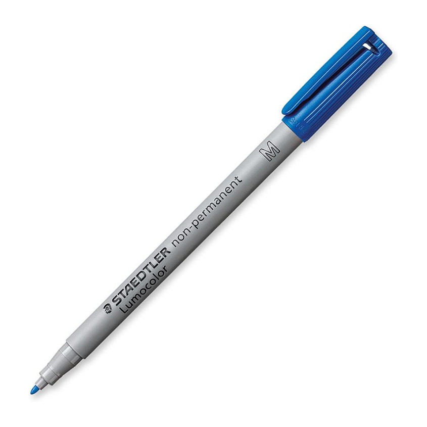 STAEDTLER Lumocolor Folienstifte 1.0 mm Blau