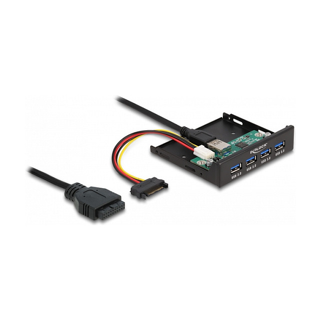 DeLOCK 64166 drive bay panel USB