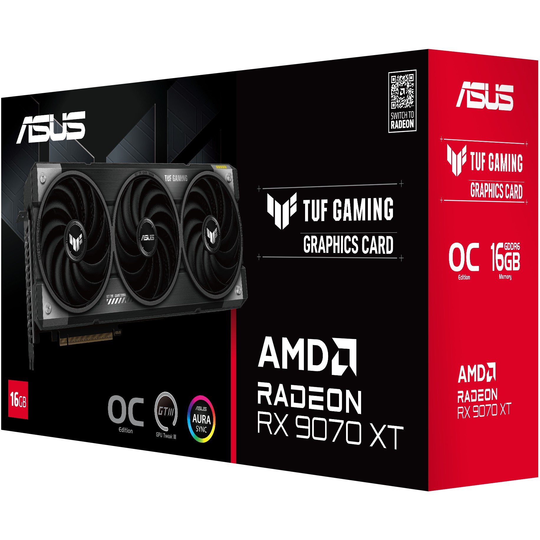 ASUS TUF Gaming TUF-RX9070XT-O16G-GAMING, ASUS  (BILD3)