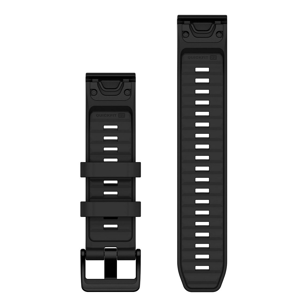 Garmin Ersatzarmband QuickFit 22mm Silikon Schwarz