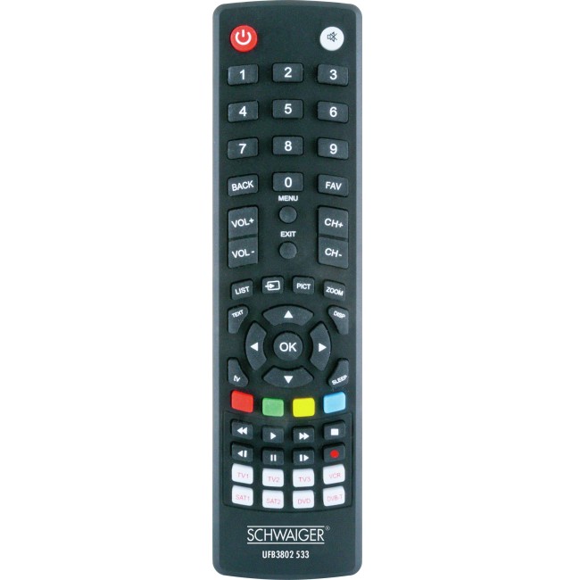 Schwaiger UFB3802533 remote control TV-Geräte