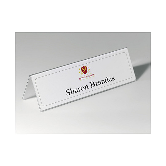 Durable 8053-19 non-metallic nameplate