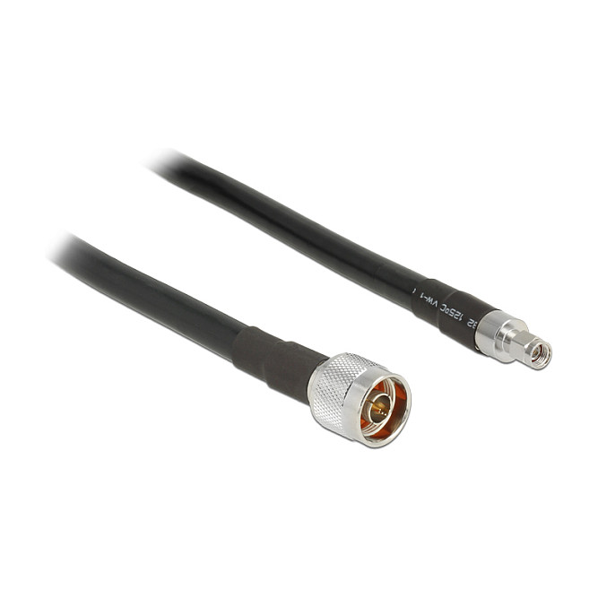 DeLOCK 5m, N/RP-SMA coaxial cable Netzwerk
