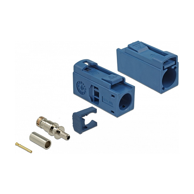 DeLOCK 89687 coaxial connector Netzwerk