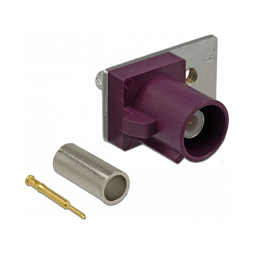 DeLOCK 89744 coaxial connector Netzwerk